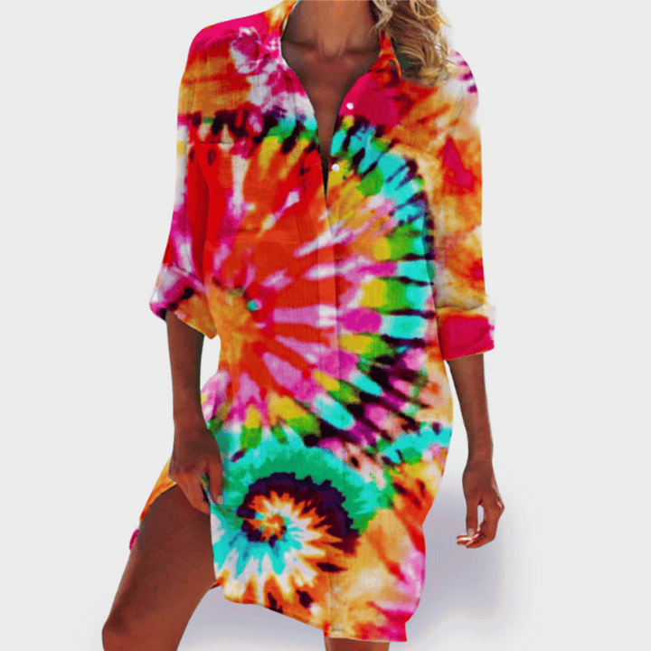 BRIGITTE | FARBFROHES UND LEICHTES SOMMERKLEID