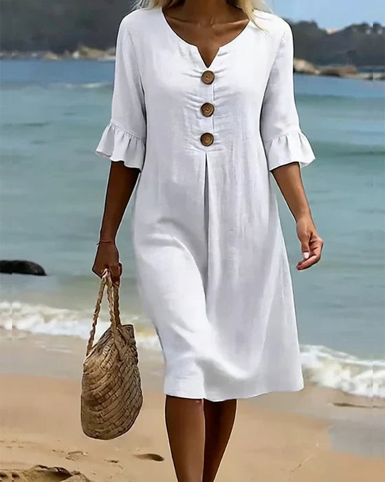 Donna | Beqeuemer Lockerer Sommerkleid
