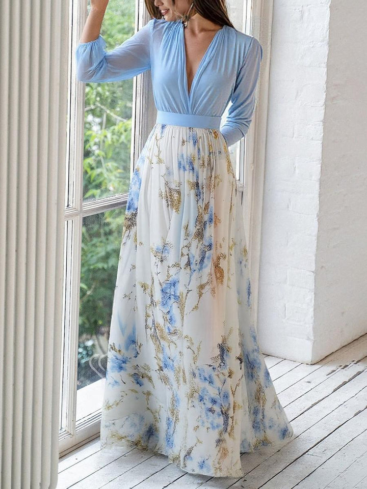 Abigail™ - Maxikleid mit strahlendem Blumenmuster