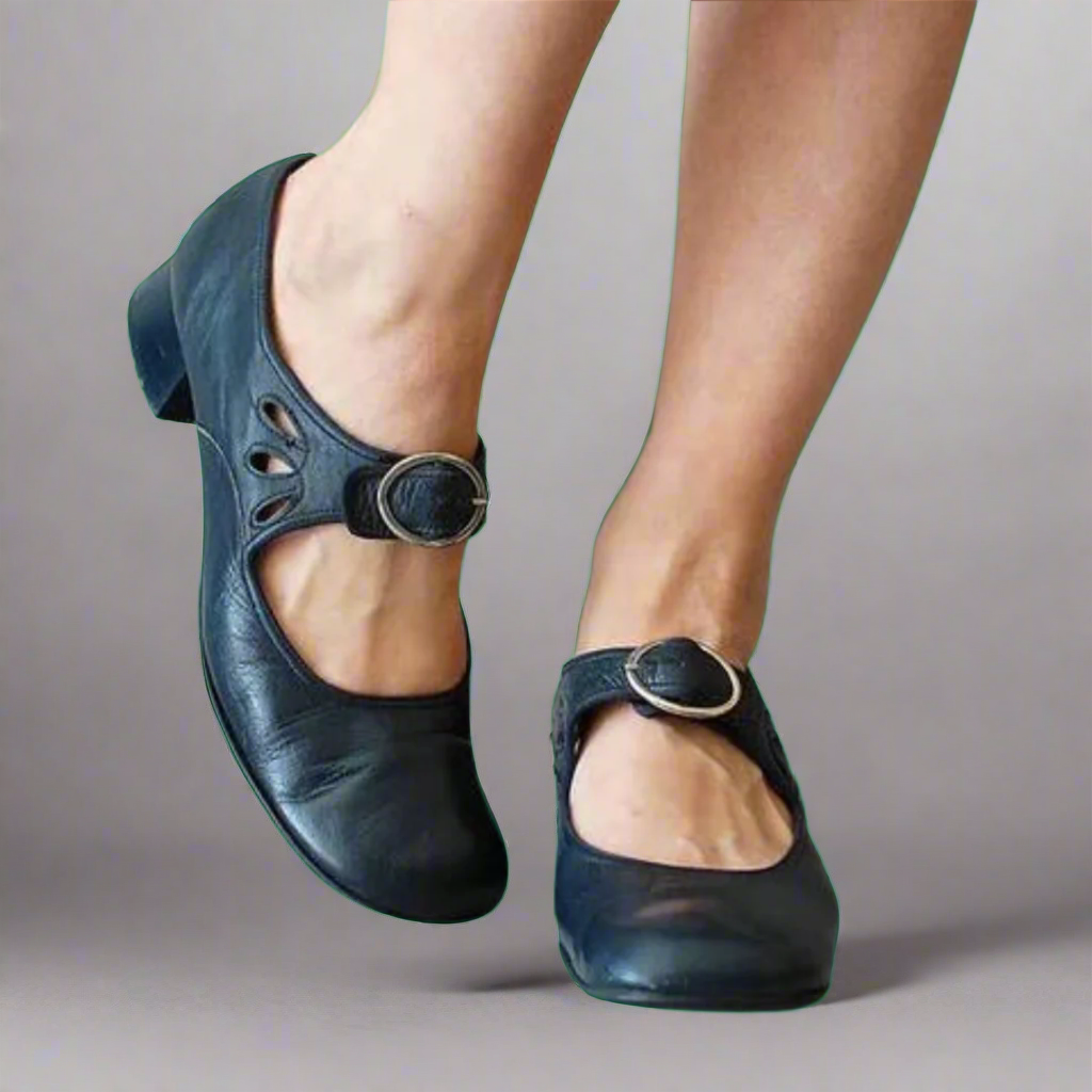 Denisa | Orthopädische Leder-Sandalen mit bequemer Keilsohle