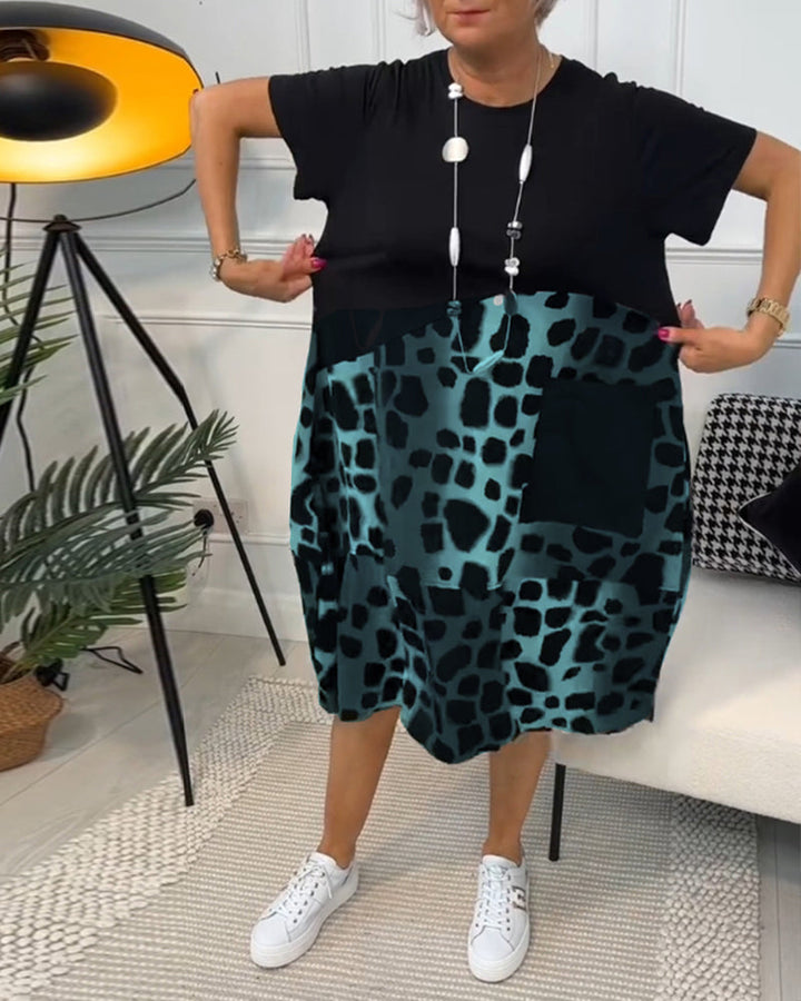 Louise™ | Lässiges Bedrucktes Kleid