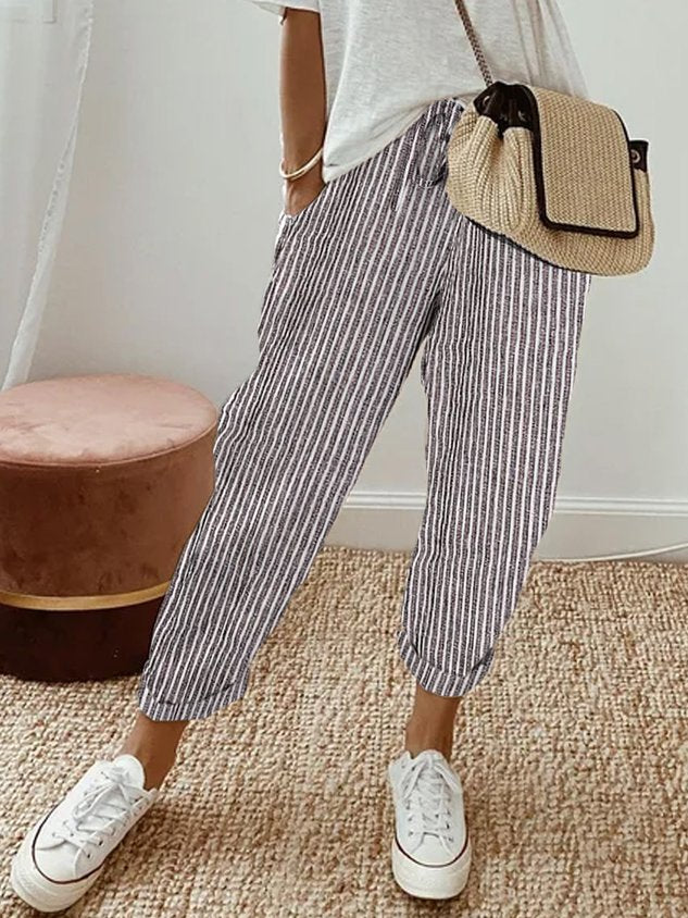 LUCY - Anti-Schweiß Luxus Leinenhose