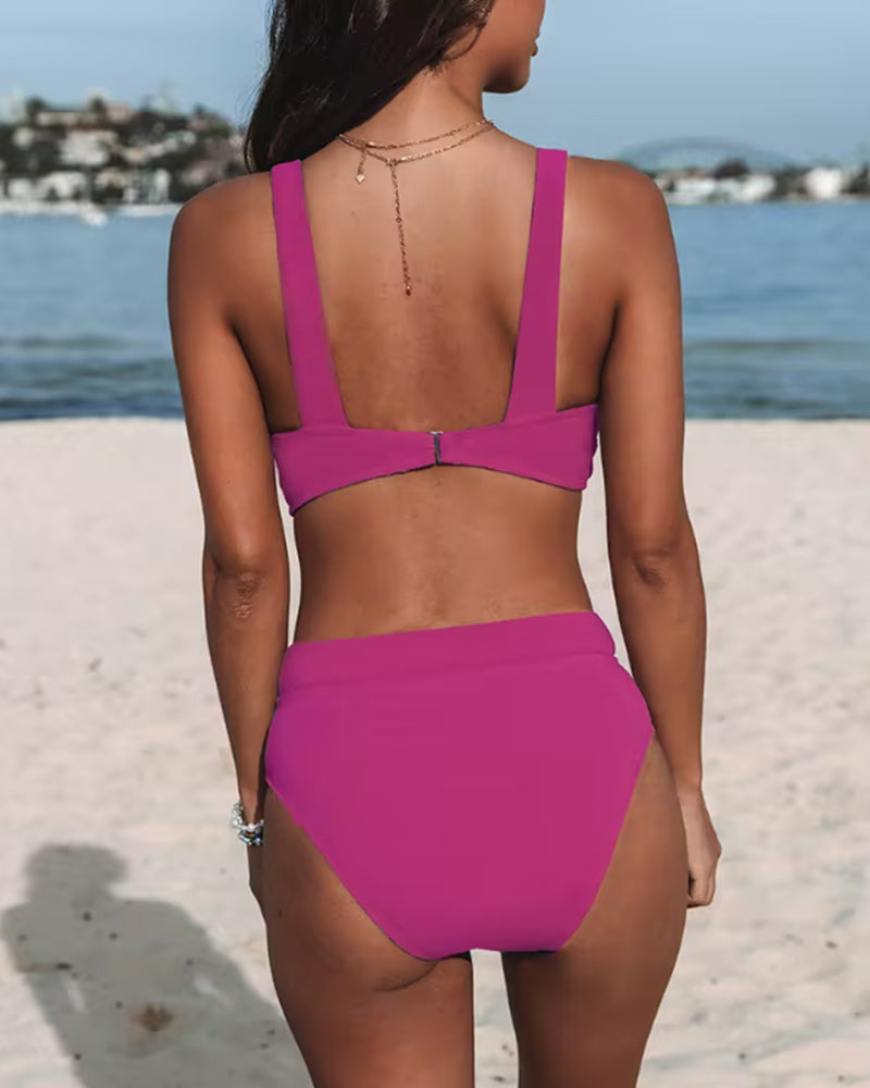 Hilde - Klassischer High-Waisted Badeanzug