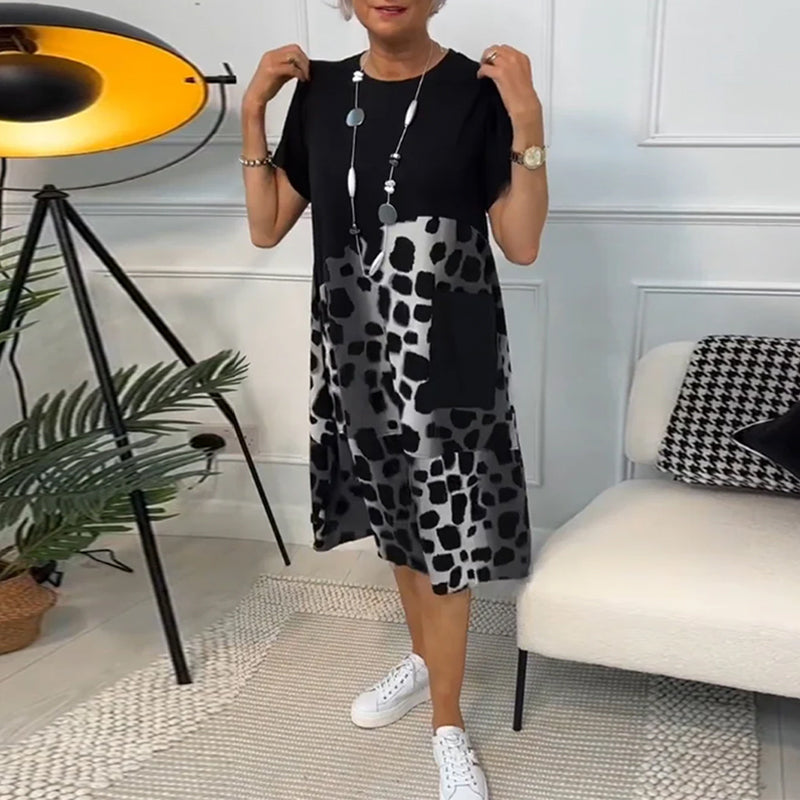 Louise™ | Lässiges Bedrucktes Kleid