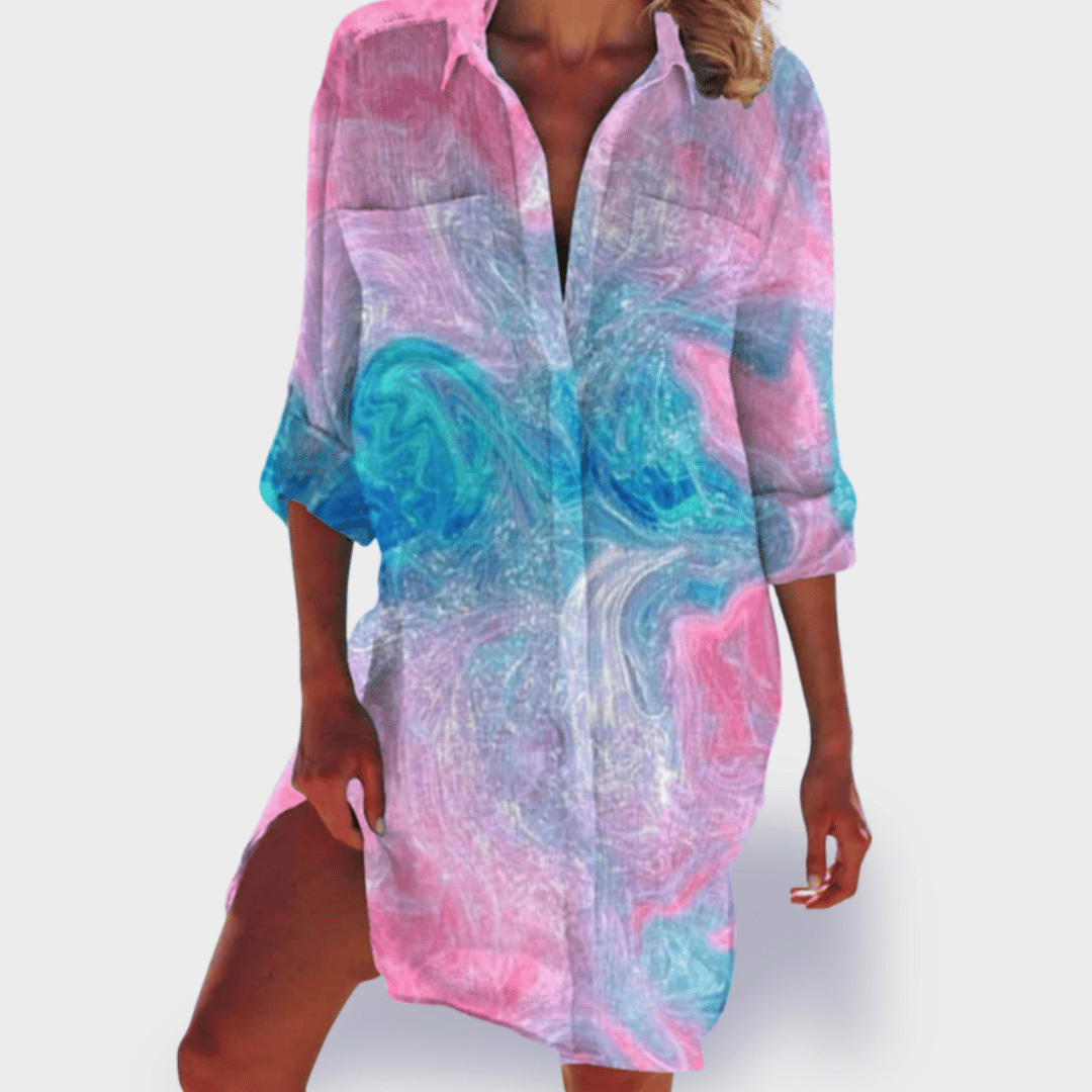 BRIGITTE | FARBFROHES UND LEICHTES SOMMERKLEID