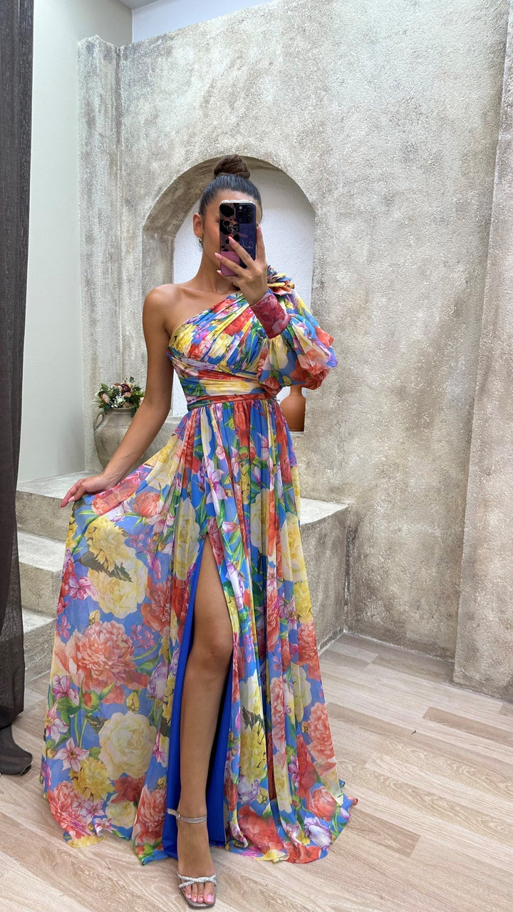 Evelyn™ | Blossom Drama Kleid