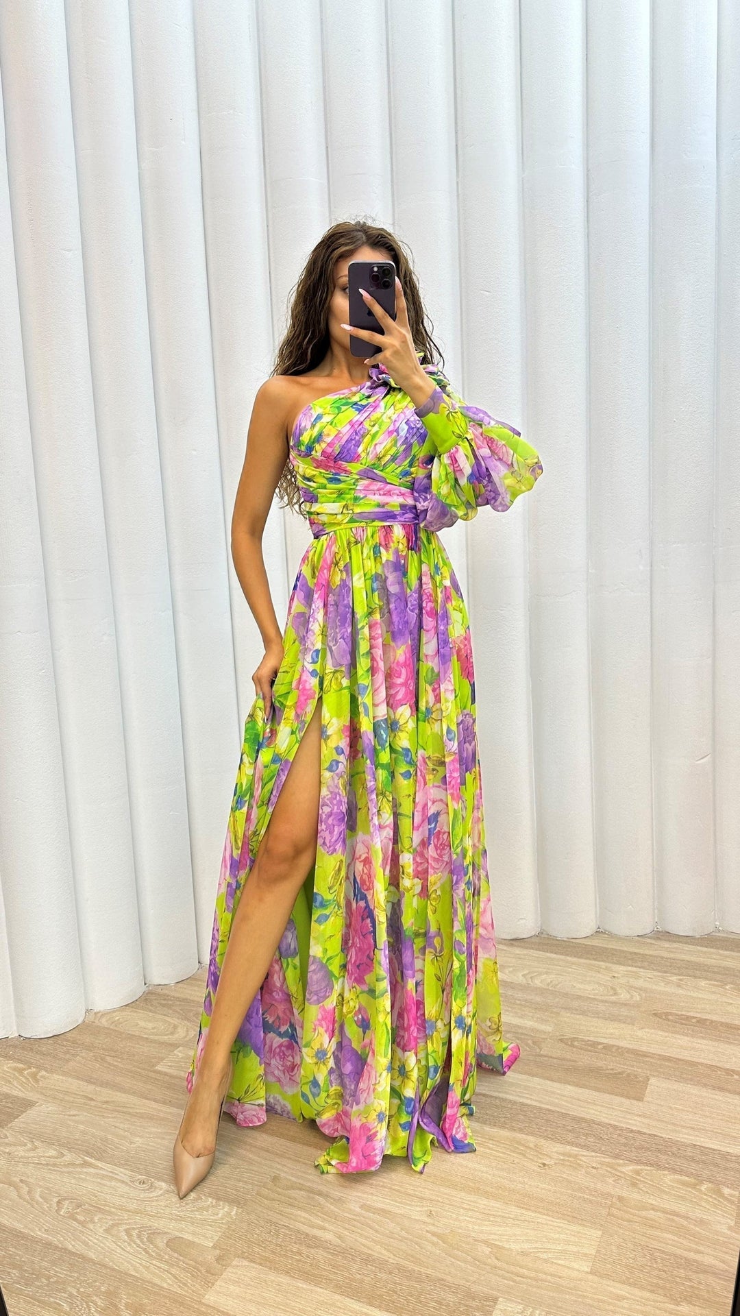Evelyn™ | Blossom Drama Kleid