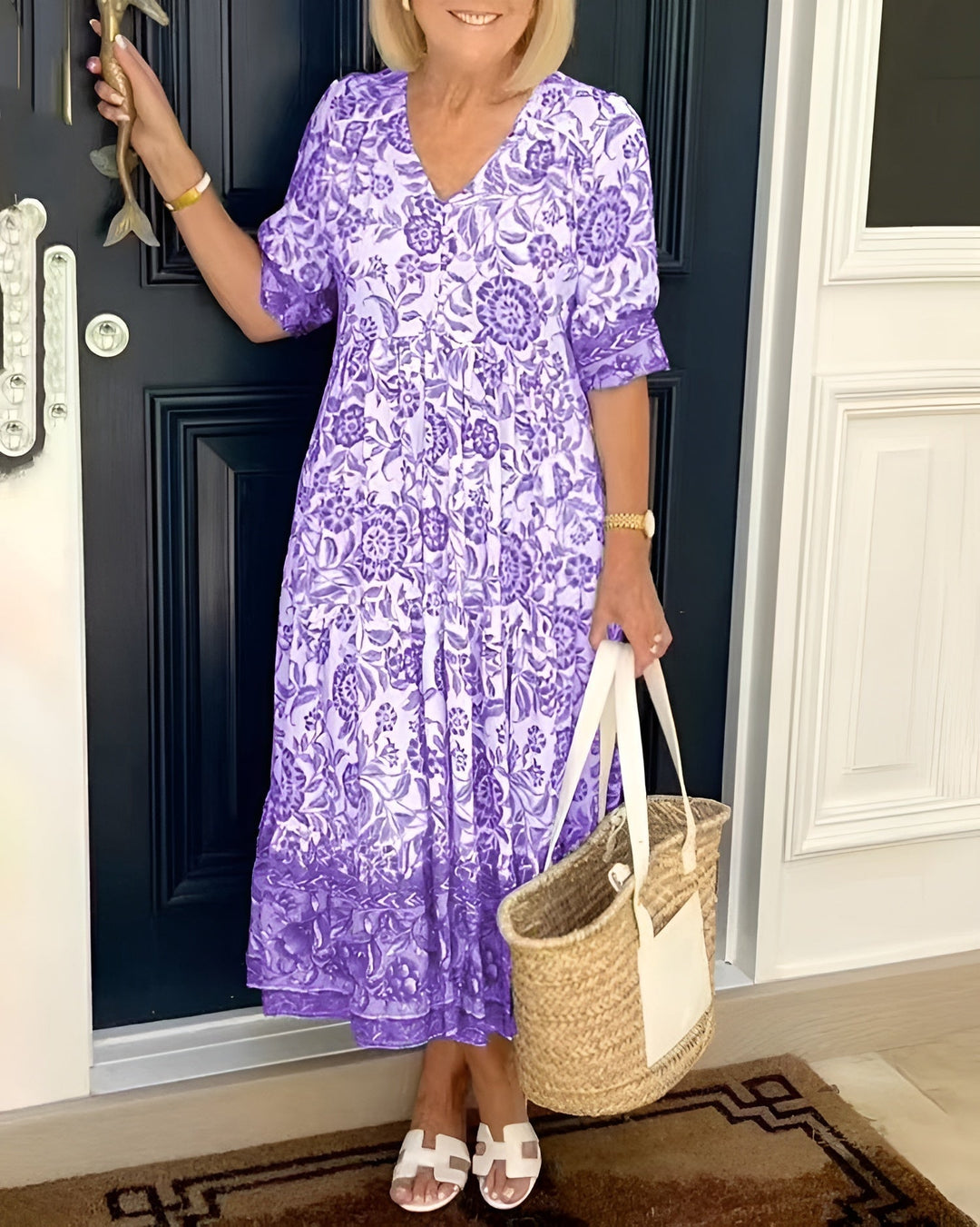 EVELYNE | ELEGANTES MAI-KLEID