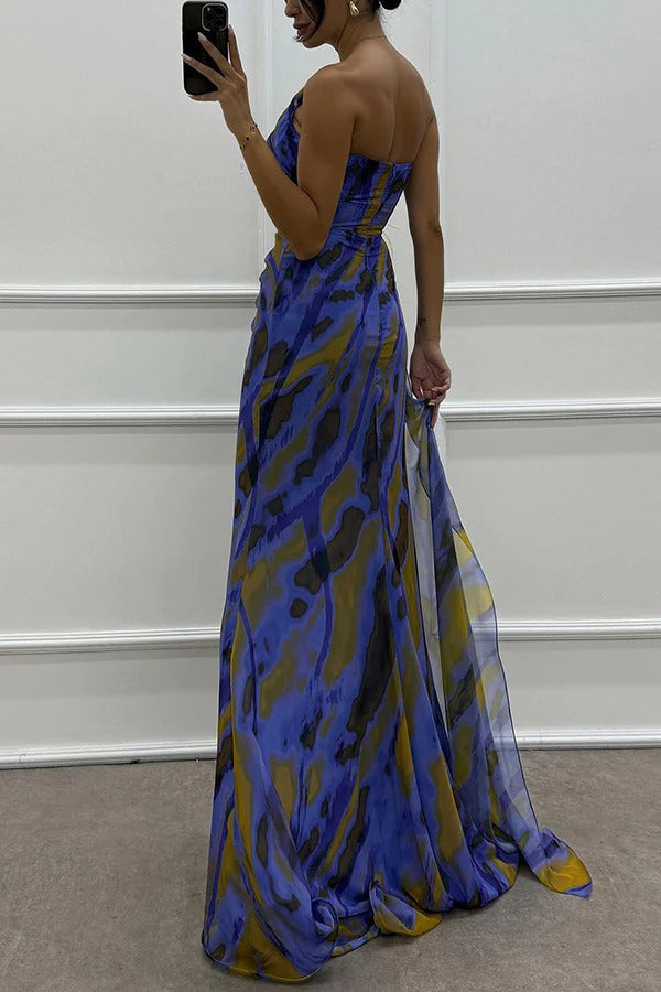 Mia™ | Vibrantes Drapiertes Kleid