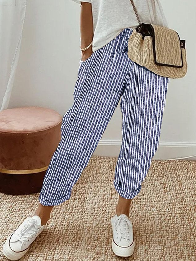 LUCY - Anti-Schweiß Luxus Leinenhose
