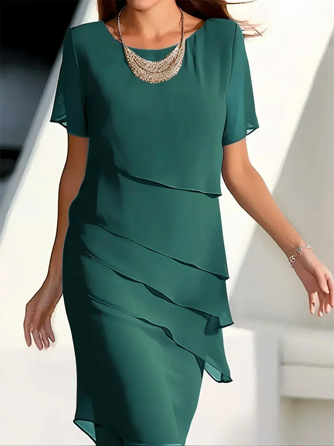 Inez I Elegantes Maßkleid