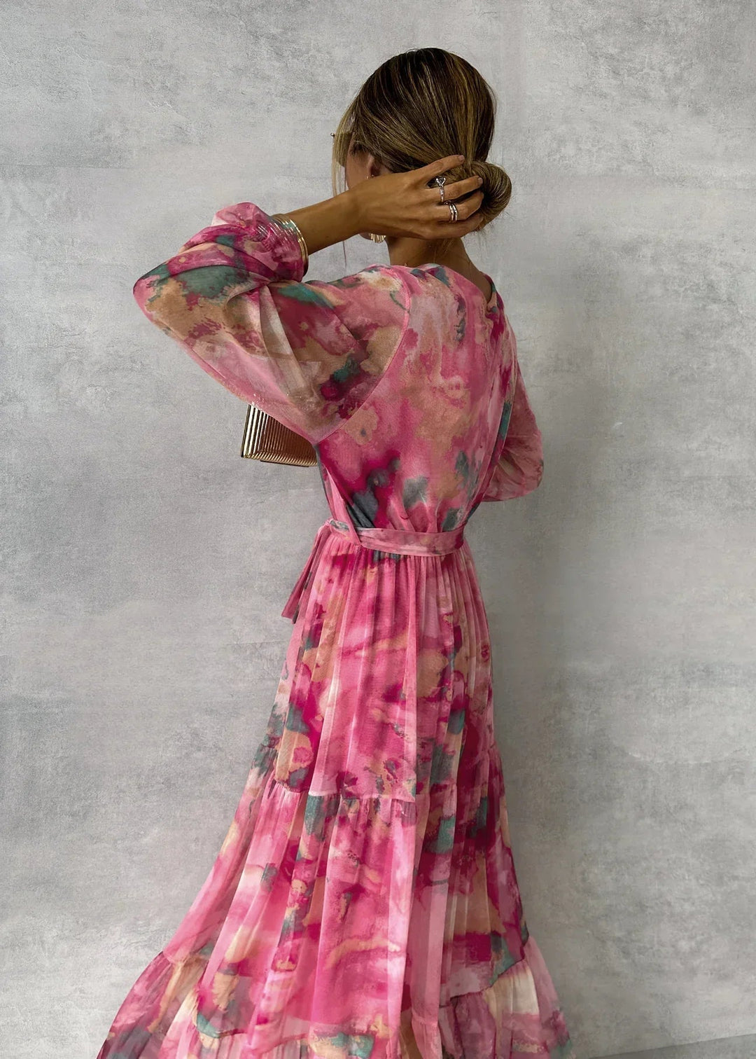 Hazel™ | Wickelkleid mit Blumenmuster