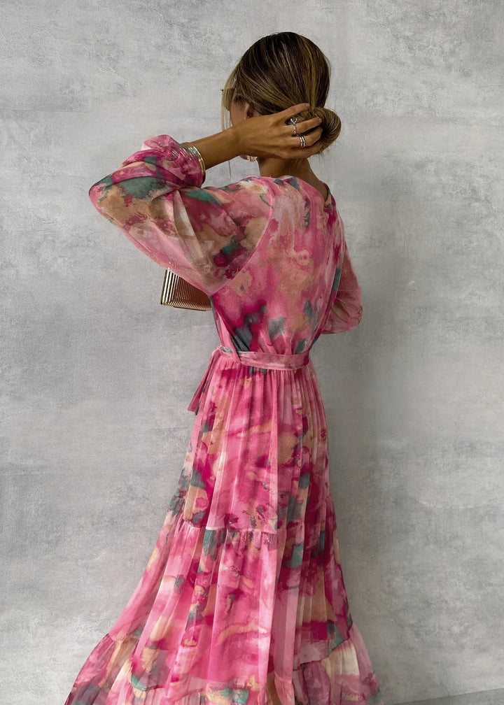 Hazel™ | Wickelkleid mit Blumenmuster
