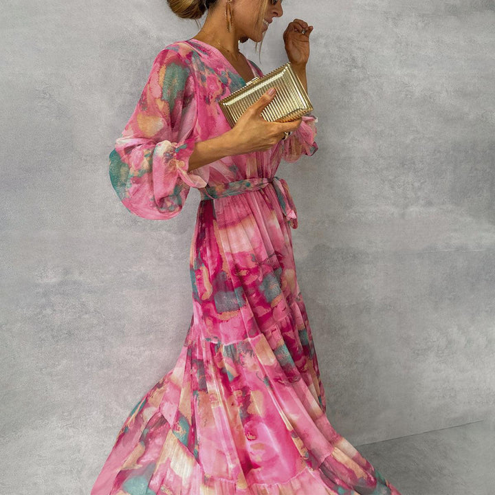 Hazel™ | Wickelkleid mit Blumenmuster