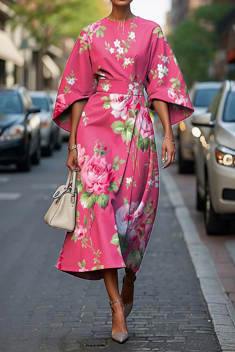 Melody™ - Elegantes Kleid mit Rundhalsausschnitt
