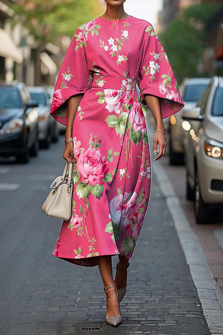 Melody™ - Elegantes Kleid mit Rundhalsausschnitt