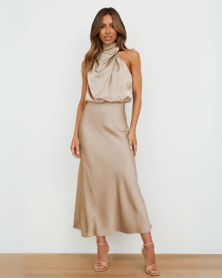 Violet™ | Sahara Drapiertes Kleid