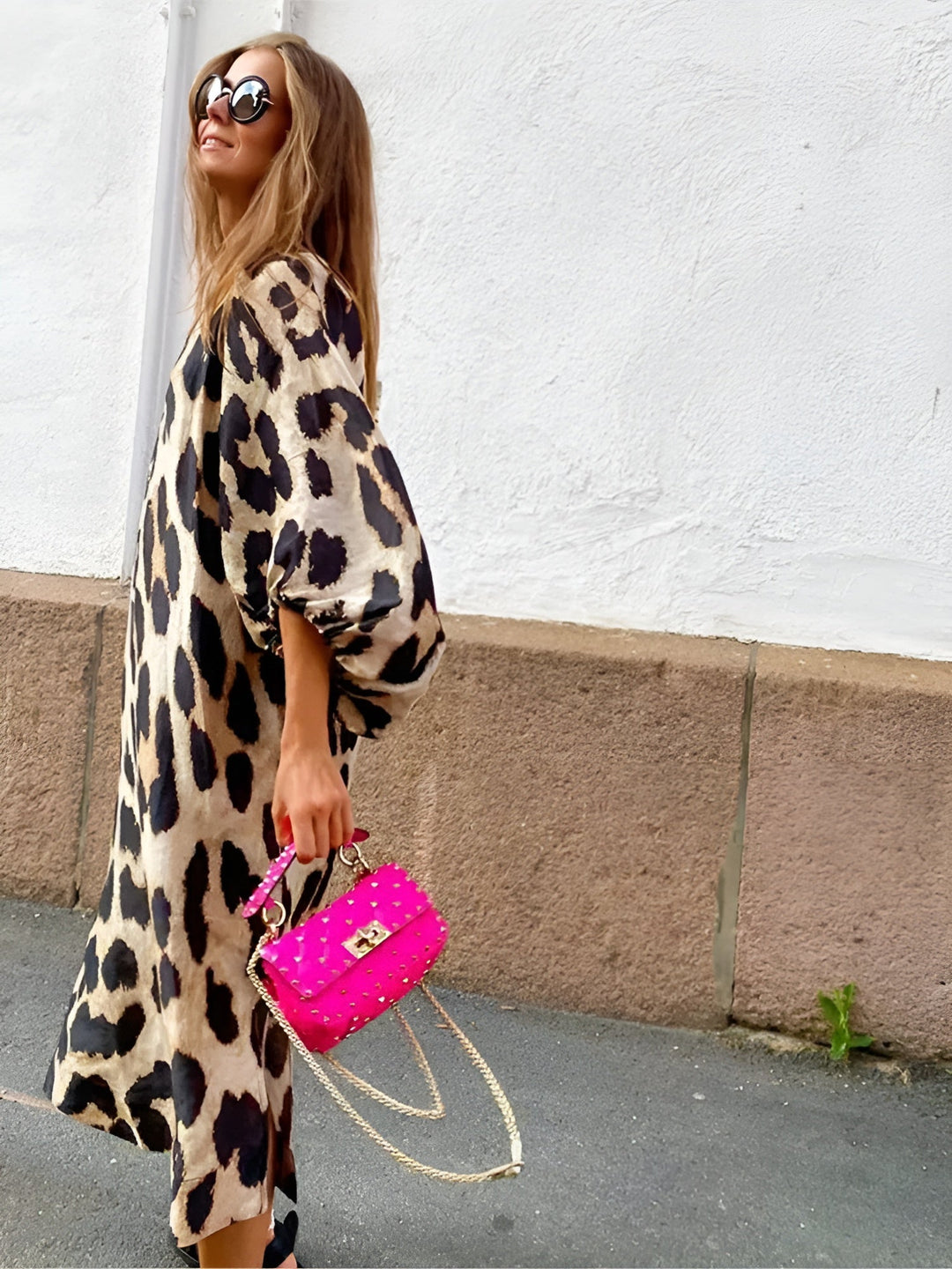 SILVIE | FETT UND ELEGANTES LEOPARDENKLEID