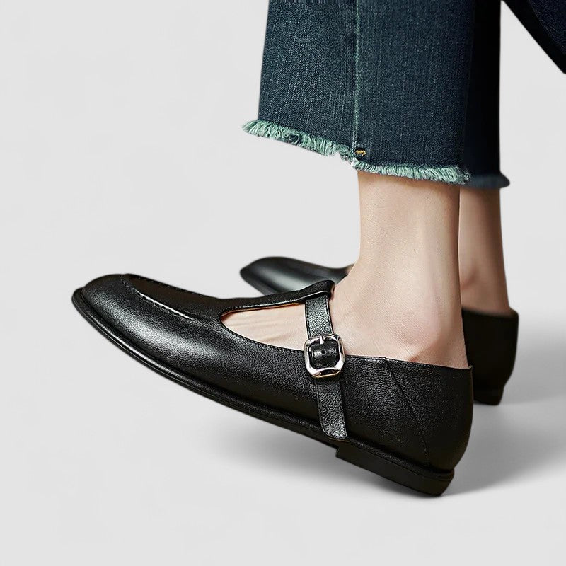Camila – Orthopädische Mary Jane Schuhe mit niedrigem Absatz