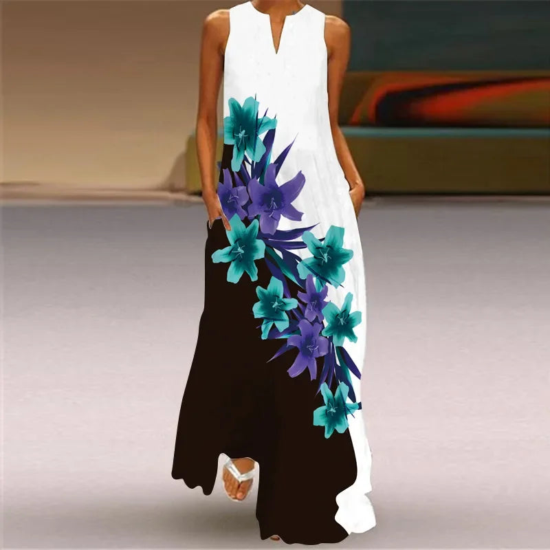Aurelia™ - Butterfly Bloom A-Linienkleid