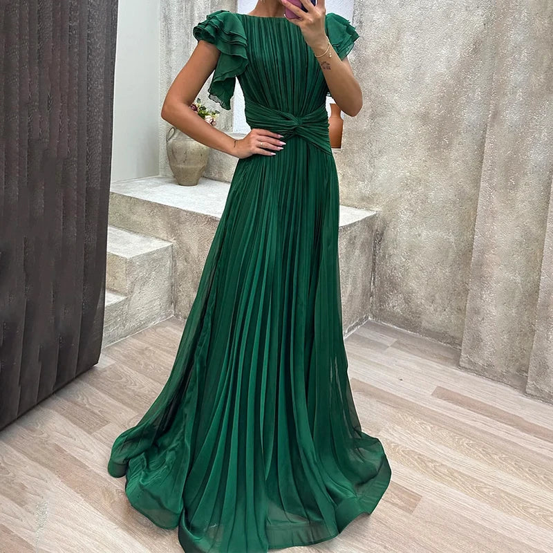 Abigail™ | Faltendes Abendkleid