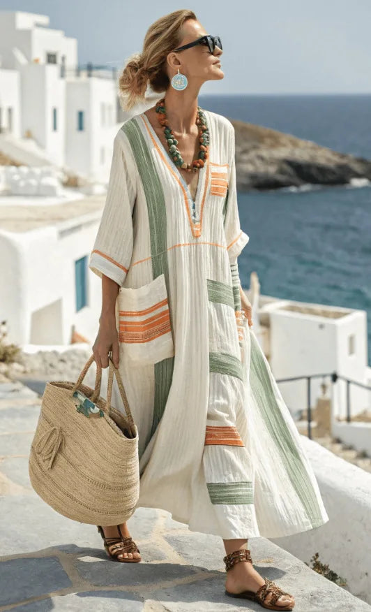 Vera™ Coastal Flow Kleid