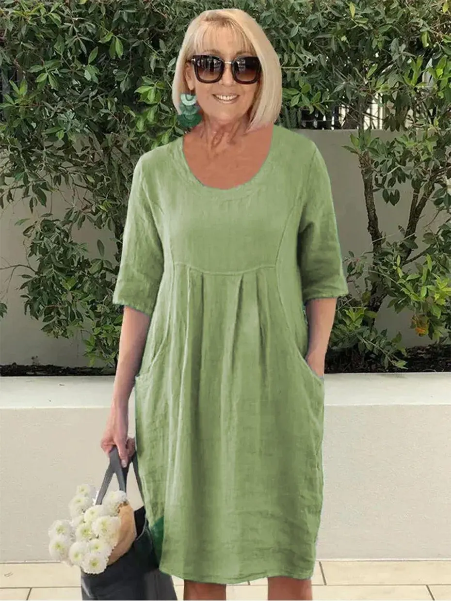 Selma | Midi Kleid Tunika
