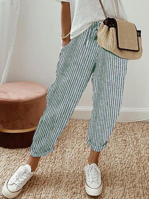 LUCY - Anti-Schweiß Luxus Leinenhose