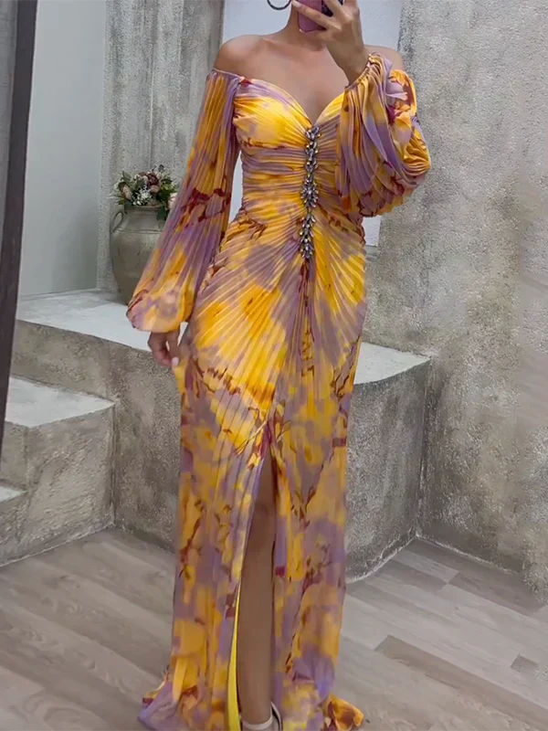 Amelia™ | Elegantes Kleid mit V-Ausschnitt