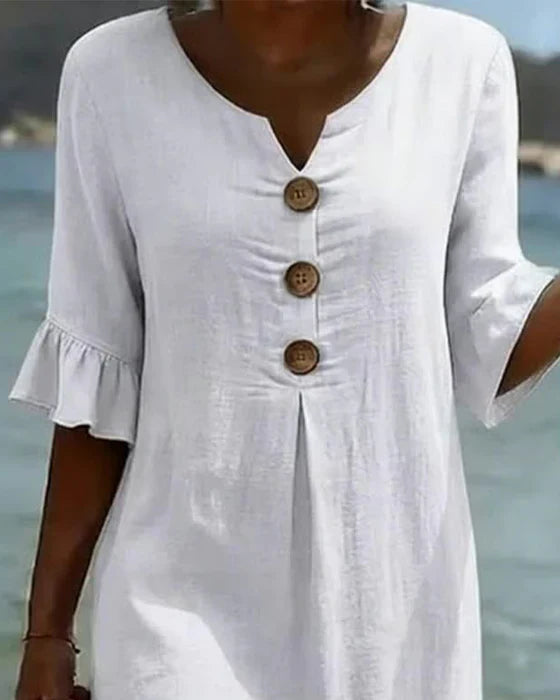 Donna | Beqeuemer Lockerer Sommerkleid