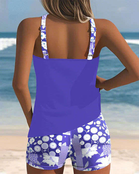 Yara - Sport Badeanzug mit Boxershorts