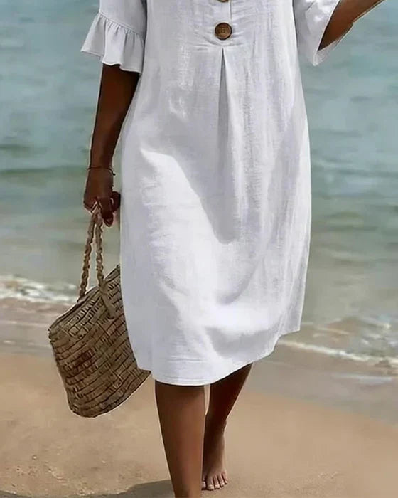 Donna | Beqeuemer Lockerer Sommerkleid