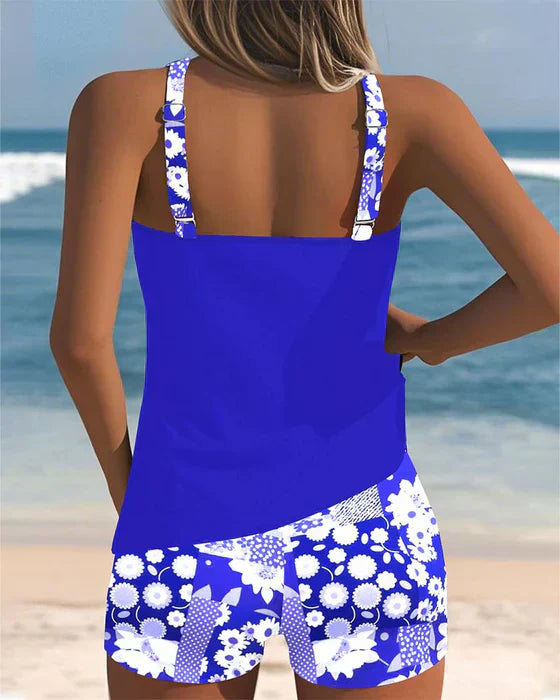 Yara - Sport Badeanzug mit Boxershorts