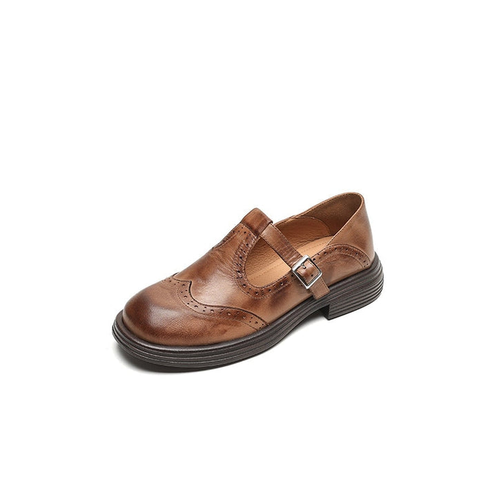 Velda - Elegante Leder-Mary Janes