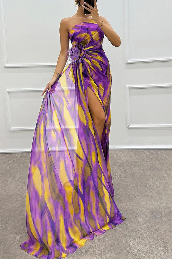 Mia™ | Vibrantes Drapiertes Kleid