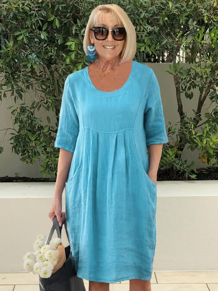 Selma | Midi Kleid Tunika
