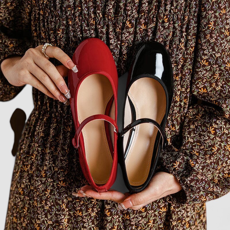 Harper - Orthopädische Mary Jane Schuhe