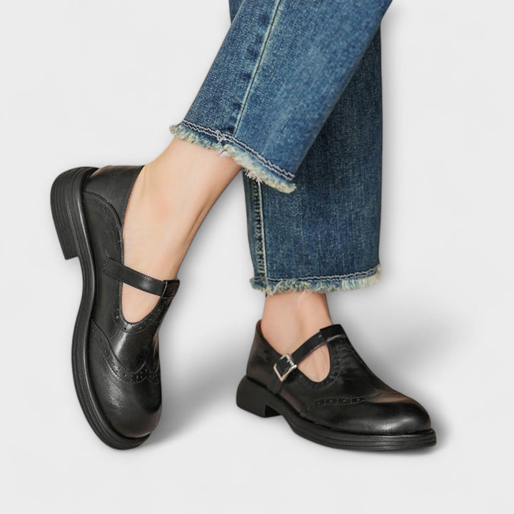 Velda | Elegante Mary Janes aus Leder