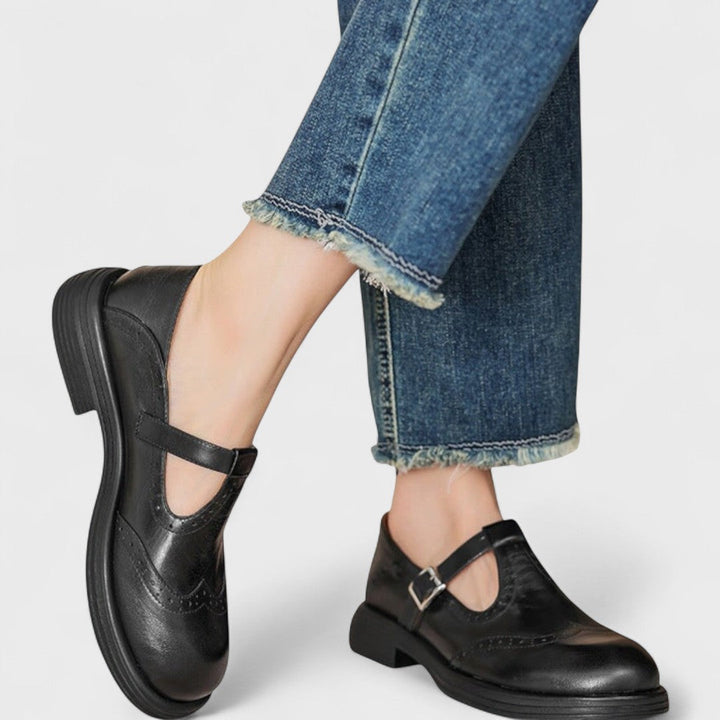 Elisa - Leder Mary Janes