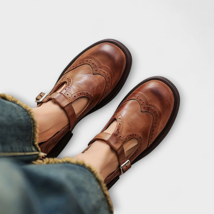 Velda | Elegante Mary Janes aus Leder