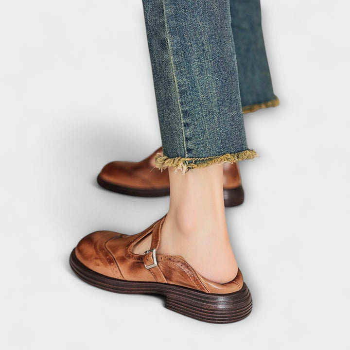 Velda | Elegante Mary Janes aus Leder