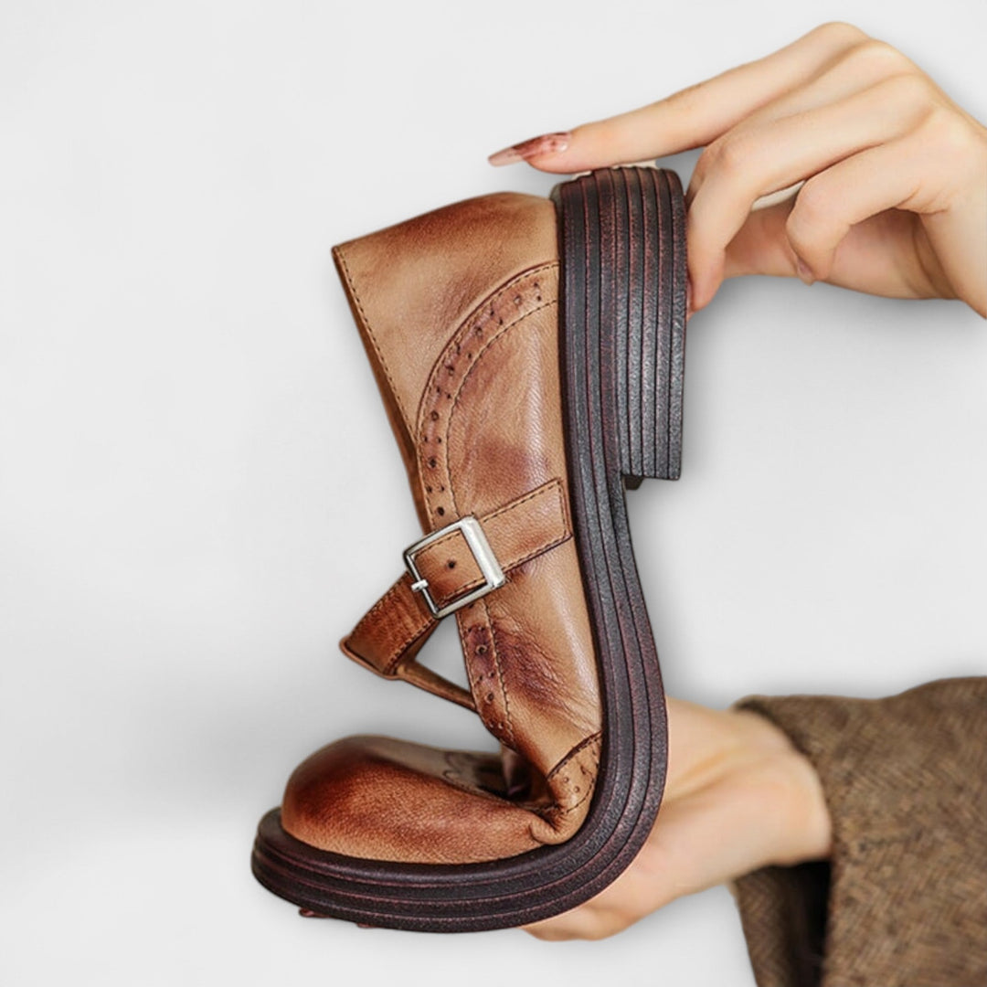 Velda | Elegante Mary Janes aus Leder