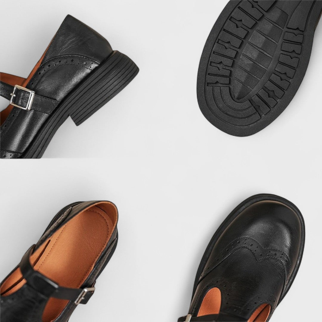 Elisa - Leder Mary Janes