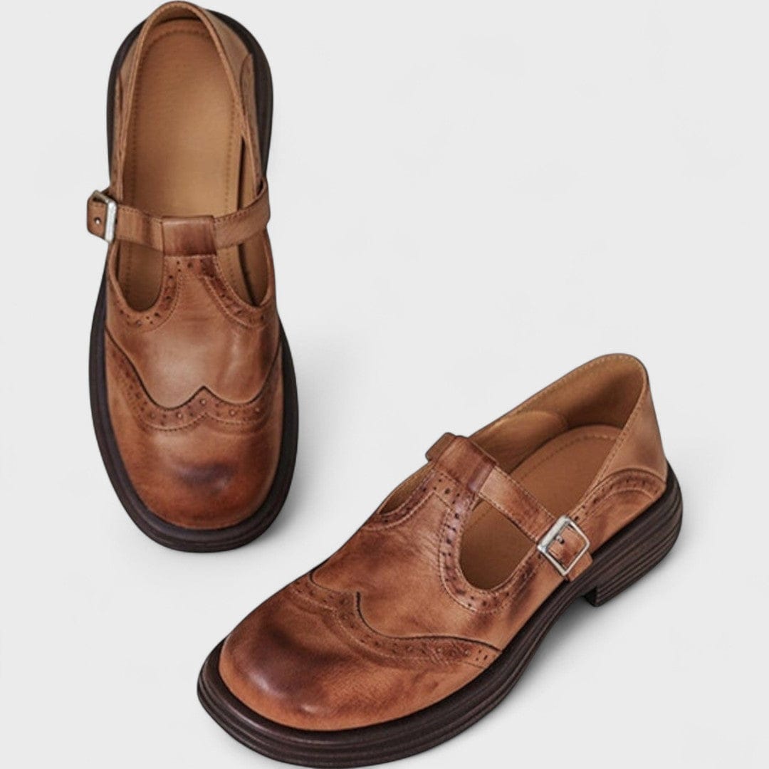 Elisa - Leder Mary Janes