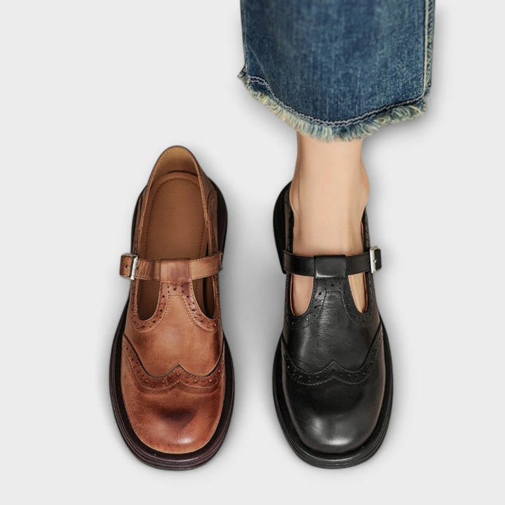 Velda | Elegante Mary Janes aus Leder
