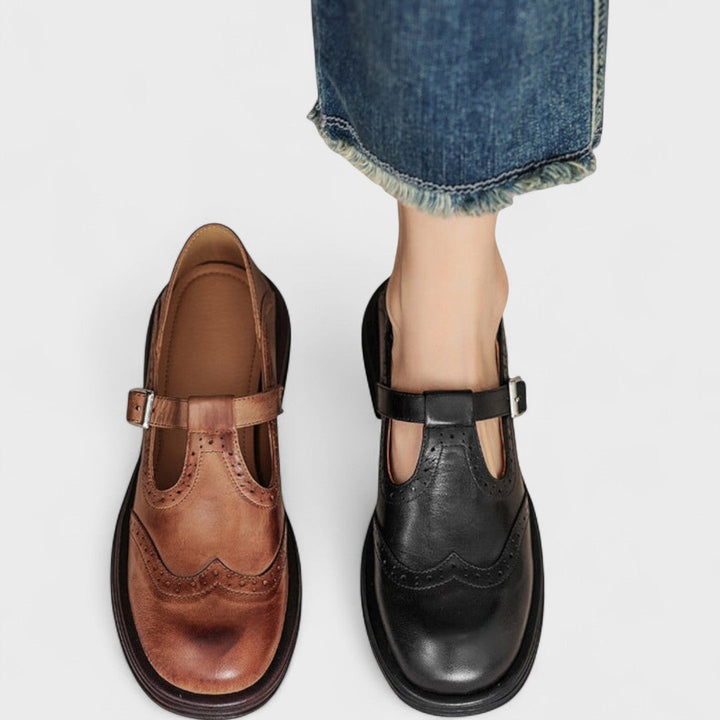 Elisa - Leder Mary Janes