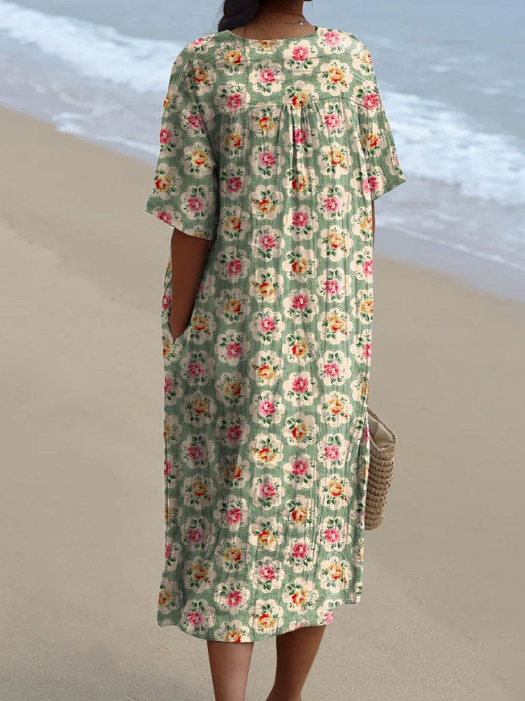 Femke | Vintage Floral Dress - Limitierte Auflage